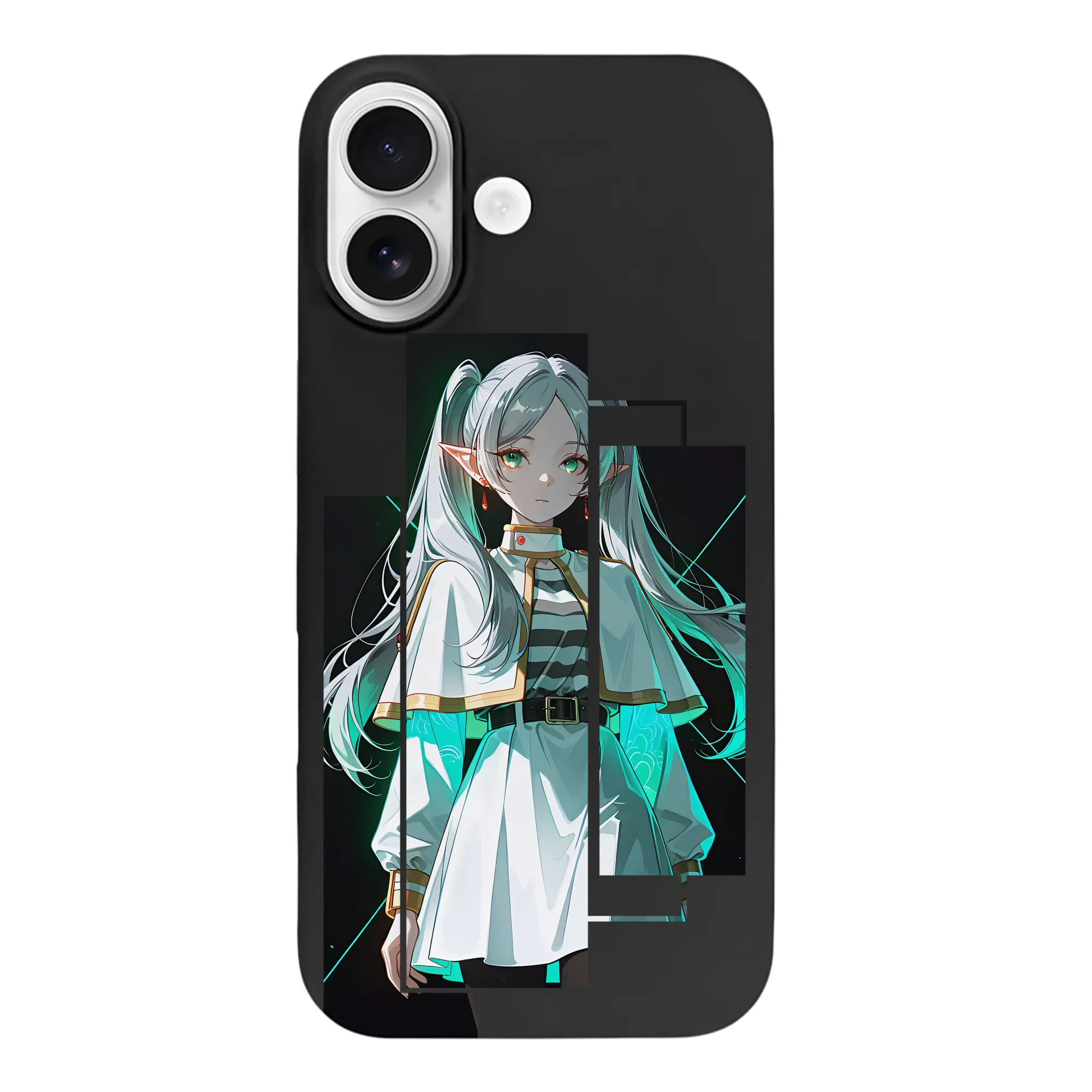 葬送のフリーレン（Frieren） グッズ,フリーレン（Frieren） - iPhone 17 シリーズ シリコンケース 薄型 耐衝撃 指紋防止 ソフトタッチカバー 精密フィット 傷防止 保護ケース iPhone 17/17 Air/17 Pro/17 Pro Max 対応